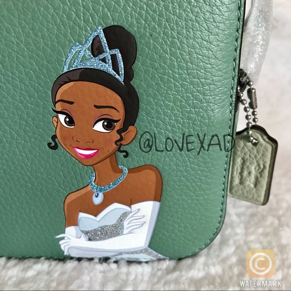 SOLD‼️ 💚✨ NEW Coach x Disney Princess Tiana Purse ✨💚 - Picture 2 of 9